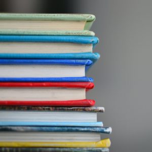 Stack of books - Reading Science Course